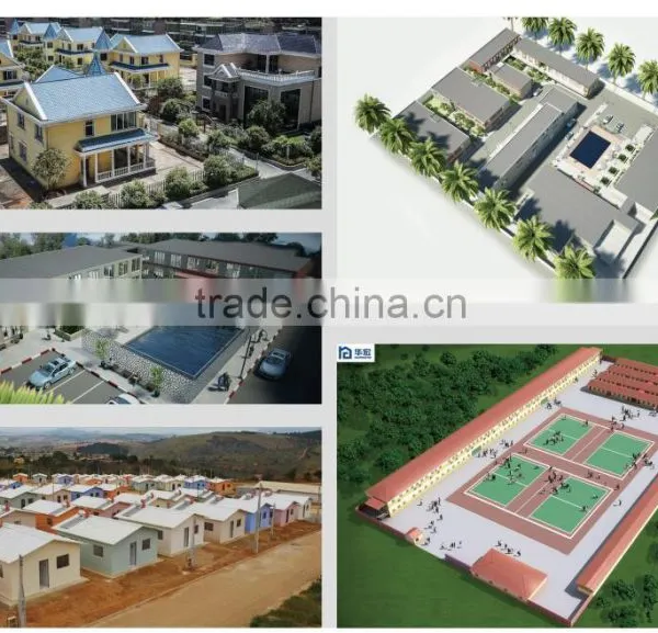 Affordable Most Popular Fire Resistant Low Cost Luxury Looking Villa Houses With 7 Days Assembling photo-5