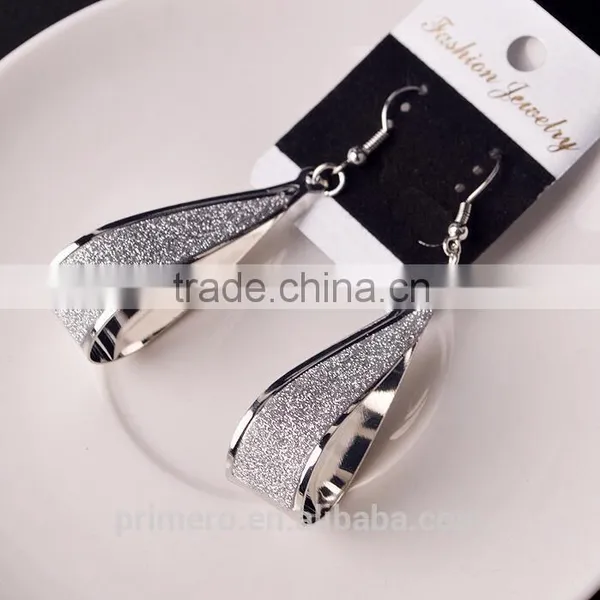 Fashion Punk Girl Dangle Earrings Valentine's Day Gift Silver Gold Black 3 Colors photo-4