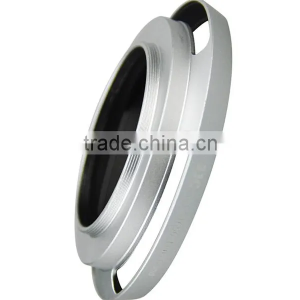 JJC LH-S1650 SILVER 40.5mm Metal Lens Hood For Sony Vented Lens Hood 40.5mm For Camera photo-2