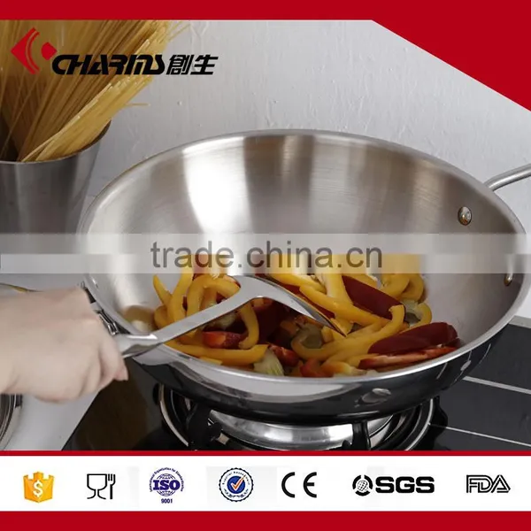 Excellent Houseware Wok Non-stick Tri-ply Stainless Steel Wok photo-4