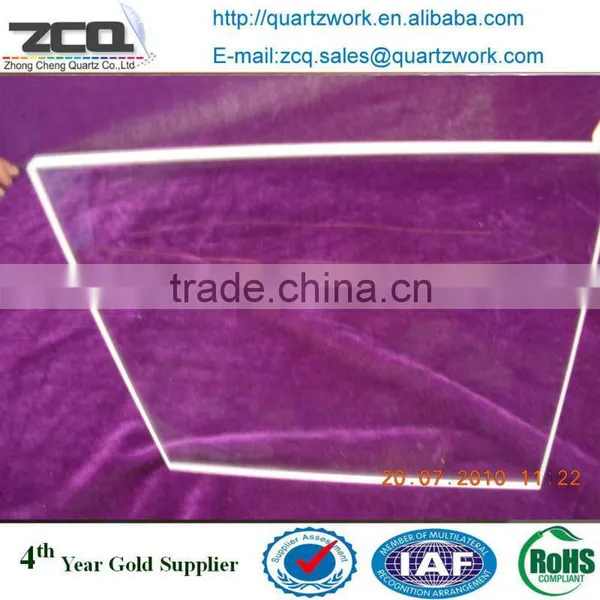 SQUARE THIN QUARTZ GLASS PLATE/SQUARE QUARTZ SHEET Quality Choice photo-6