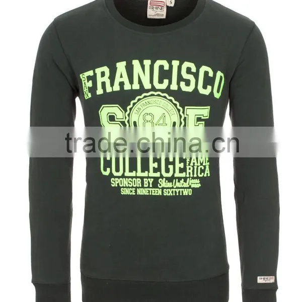 Custom Pullover Sweatshirt With Chest Print photo-3