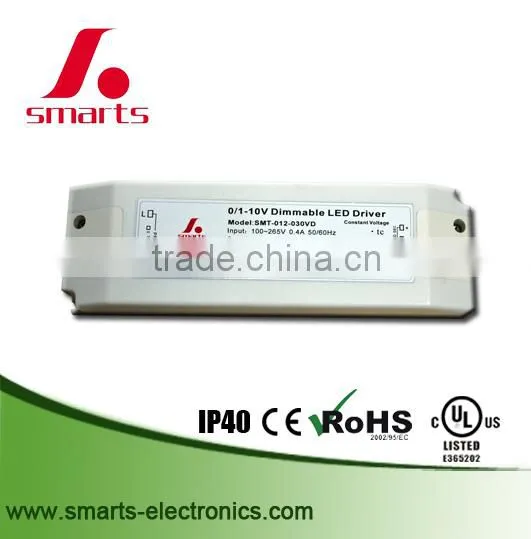 0-10v/pwm Dimming Led Driver 12v 20w Led Dimmable Power Supply photo-2