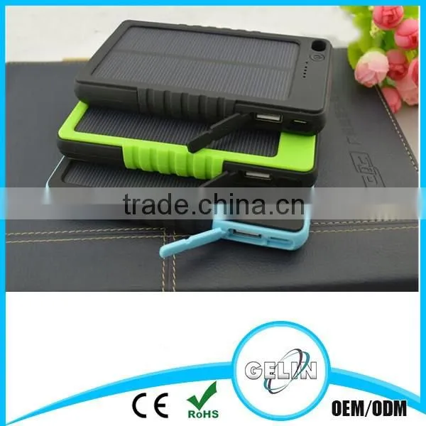 Fashionable Dustproof Waterproof Environmental Outdoor Solar Power Bank photo-2