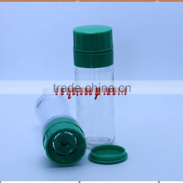 Hot Sell Grinder and Shaker Caps Use for One Bottle Plastic Salt and Pepper Shakers Quality Choice photo-2