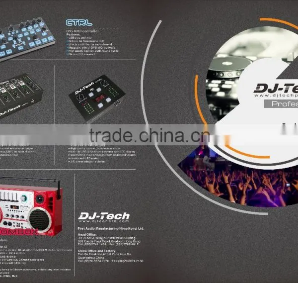 High PowerNDJ Club Music Speaker With Usb fm Radio Bluetooth Function Outdoor Wireless DJ Boombox Speaker photo-5
