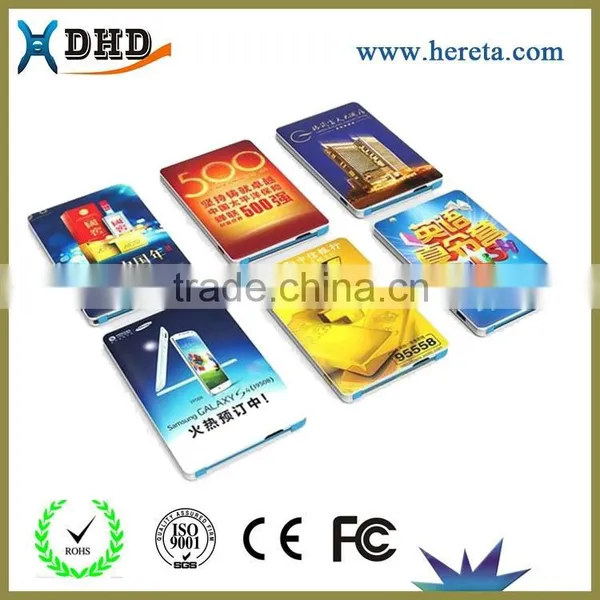 2600mah Polymer Credit Card Gift Power Bank photo-2