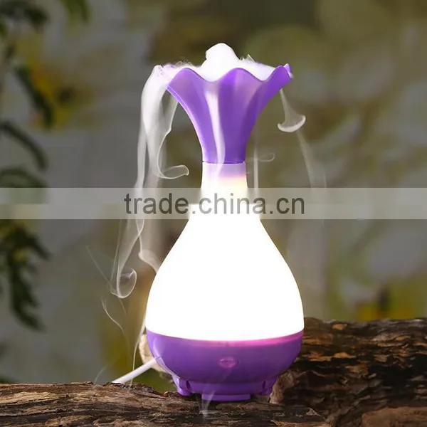 Aromatherapy Diffuser Humidifier LED Night Light With Jade Net Bottle Design Air Usb Humidifier Led Aroma Diffuser Mist Maker photo-6