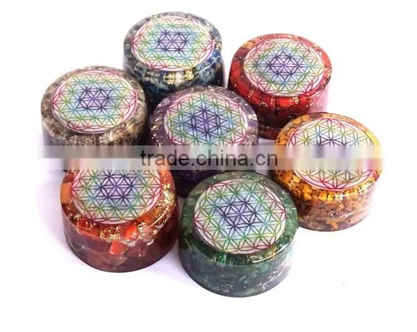 Wholesale Orgone Tower Buster Chakra Set : Flower Of Life photo-4