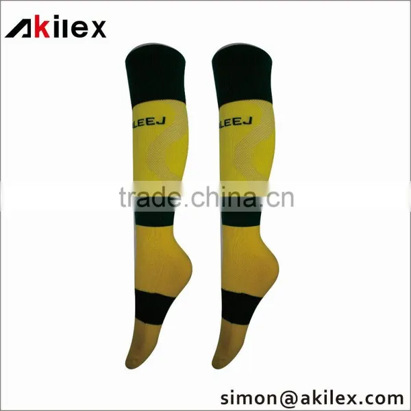 Best Selling Popular Gym Breathable Custom Logo Football Socks, Professional Soccer Socks photo-6