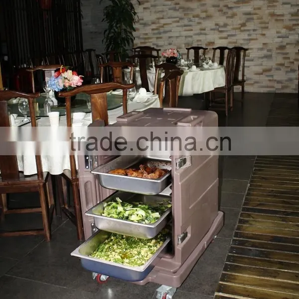 SCC Hot Sale 110L Food Transport Cart,electric Food Transport Cart,electric Food Transport Cabinet photo-2