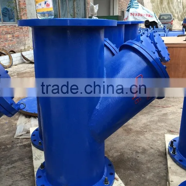 DI DIN3202 F1 Y Strainer DN400 PN16 photo-2