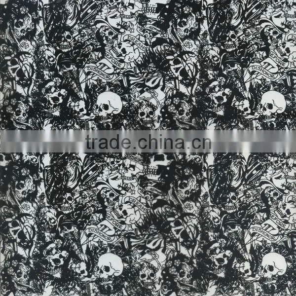 Skull Pattern Hydrographic Water Transfer Printing Film photo-3