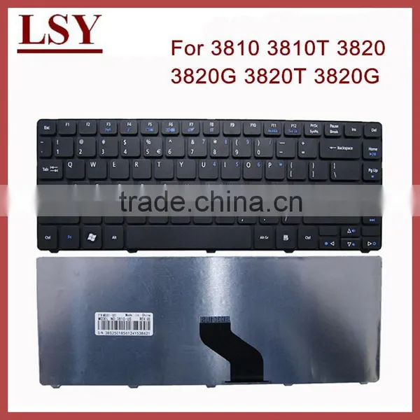 Replacement Laptop Keyboard for Acer Aspire 3810 3810T 3820 3820G 3820TG 3820T 3820TZ 3820TZG 4810 4810T 4820T 4820TG Keyboard
