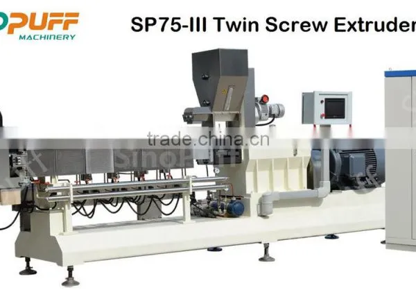Automatic Corn Puff Snack Food Extrusion Machine photo-2