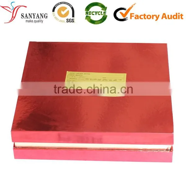 Factory Custom Mooncake Packaging Box Paper Mooncake Gift Box With Satin photo-3
