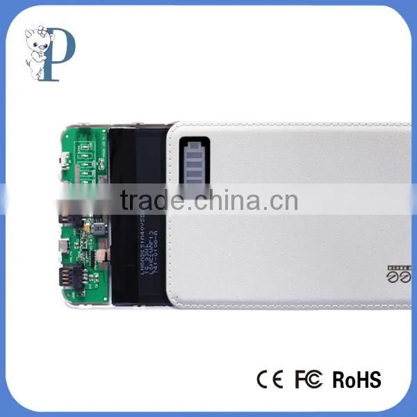 Peepee New Products Mobile Accessories 20000mah Smartphone Credit Card Power Bank Charger photo-3