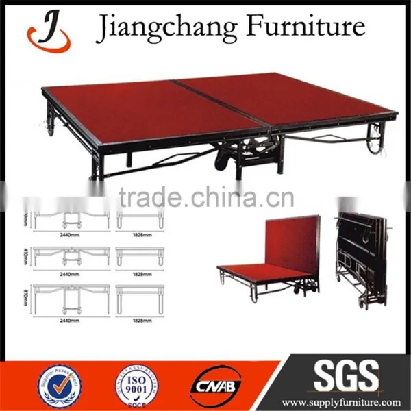 Manufacturers Black Carpet Wedding Mobile Stage JC-P35 photo-3