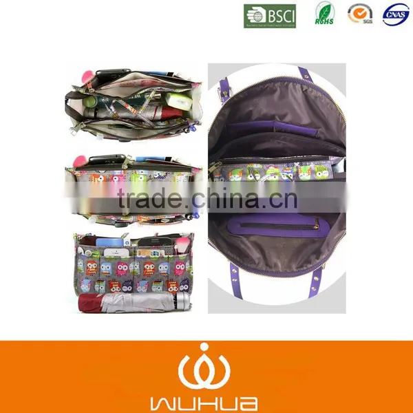 Oxford Fabric Folding Travel Cosmetic Bag Fashion Large Hanging Bag photo-5