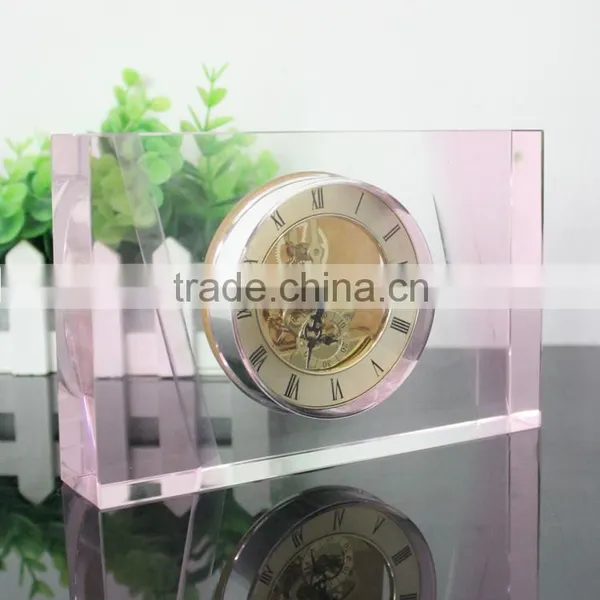 Diy Crystal Desktop Clock for Decoration photo-2