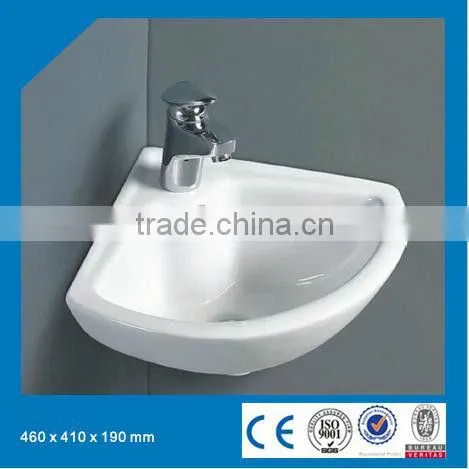 HM-H-03 Bathroom Ceramic Corner Basin Basin Sink