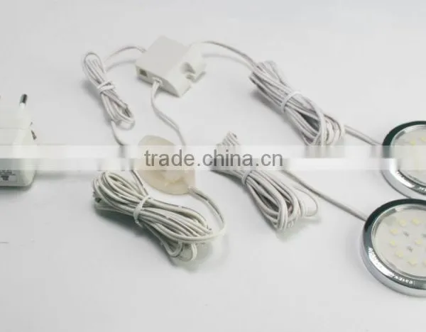 Set of 4 LED Kitchen Lighting Fixtures / 5Watt Warm White LED Kitchen Lighting Fixtures (Surface & Recessed Mount) photo-5