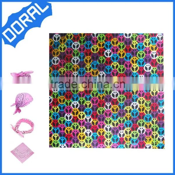 Customized Design Your Own Logo Square Cotton Bandana