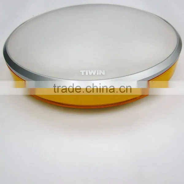 TIWIN 2015 Hot Sale Modern Orange 15w 4000k Natural White Plastic Round Led Acrylic Ceiling Light photo-2