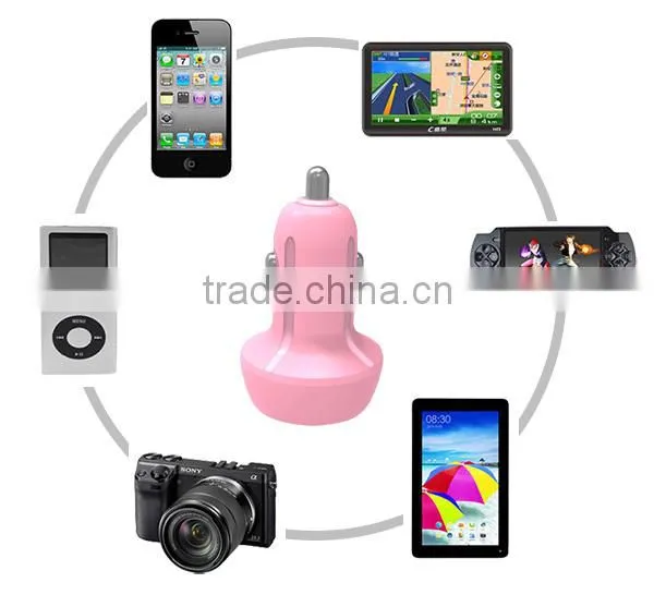 FORZA 10W 5.0V/2.1A Dual USB Car Charger