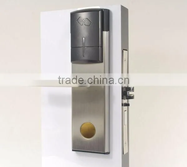 Factory Wholesale Rfid Security Electric Handle Safe Digital Hotel Keyless Smart Card Door Lock photo-3