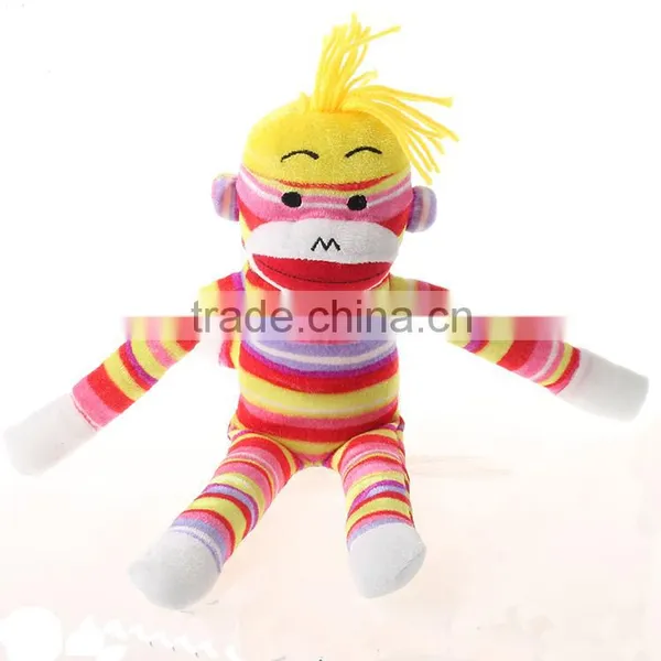 Long Arm Plush Animals Magnet Hanging Monkey Toy Manufacturer photo-3