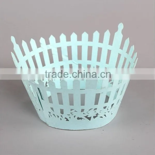 Hot Sale 3D Pop up Paper Wrappers for Wedding and Party Cupcake Wholesale
