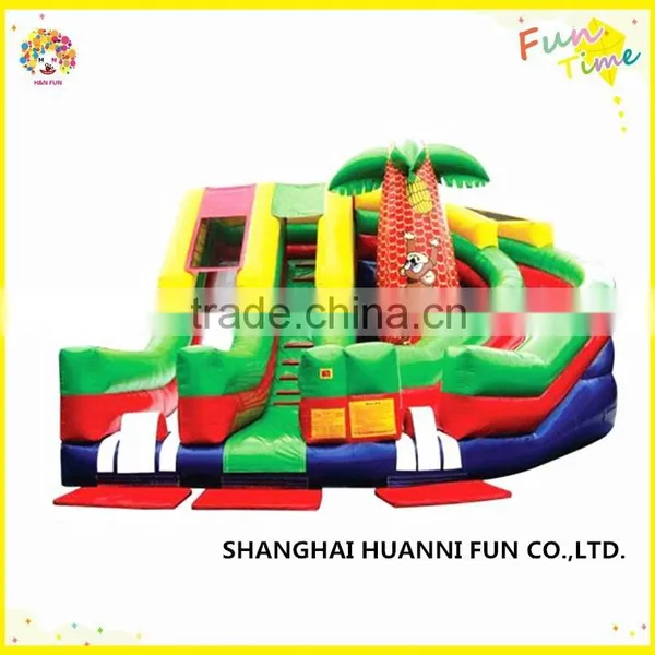 Inflatable Water Slide With Pool Summer Party photo-3