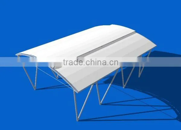 Smart Collapsible and Automatic Retractable and Open and Close Textile Architecture for Roof System
