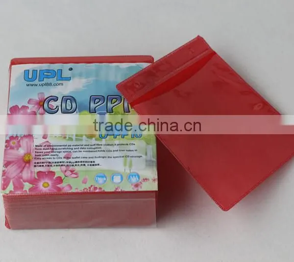 Top Quality U-PP10 Dvd Sleeves Transparent Dvd PP Bags