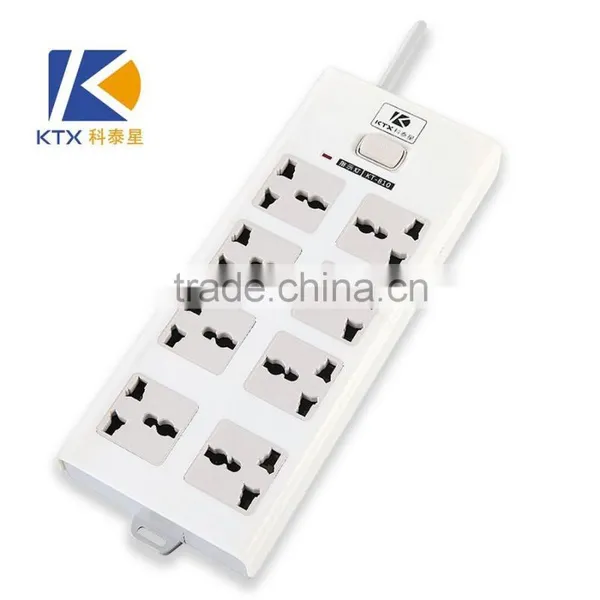 8 Way Duplex Multiple Socket Power Extension Board