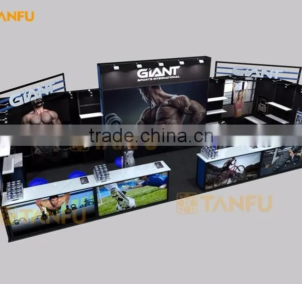 Tanfu 3mx9m Trade Fair Stand With Display Shelves photo-3