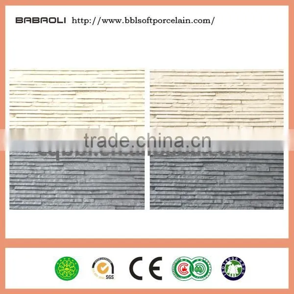 Acid Resistant Flexible MCM Outdoor Stone Wall Tile