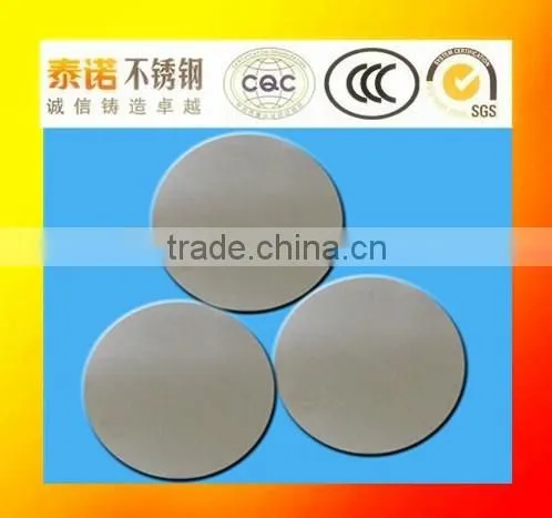 304 Stainless Steel Round Plate