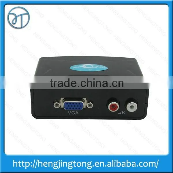 New Arrived PC Laptop Computer Analog VGA to HDMI HDTV Converter