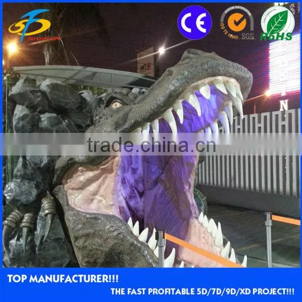 Top 2015 New Products Dinosaur 9D Cinema, Thrilling 5d 7d Cinema Equipment for Amusement Park photo-4