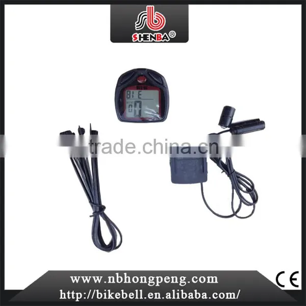 Effectively Wireless Electric Bicycle Speedometer