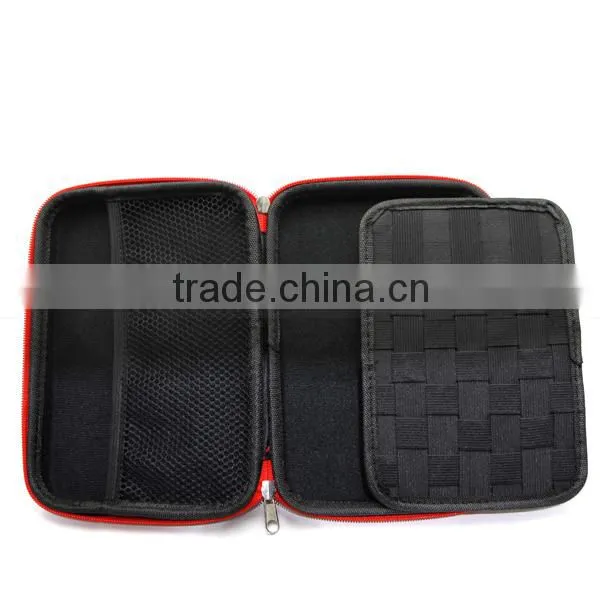 New Arrival Leather Large Size Black Leather Zipper Tool Bag photo-2