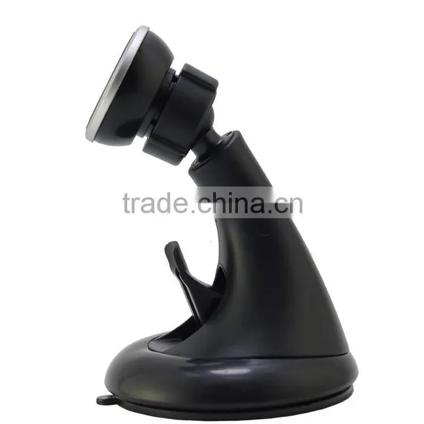 Universal Car Windshield Mount Mobile Holder Magnetic Phone Cradles Safe Drive Fully Adjustable One Key Lock photo-3