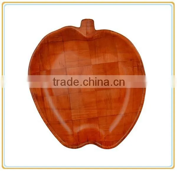 Red Red Apple Colored Melon Seeds Wooden Bowl photo-5