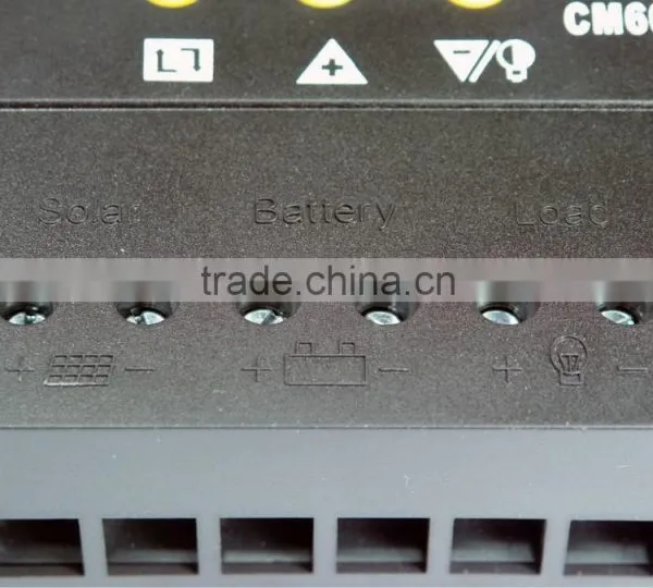 CM6048 48V Solar Panel Charge Controller 60A PWM Charge Mode Regulator Controller photo-3
