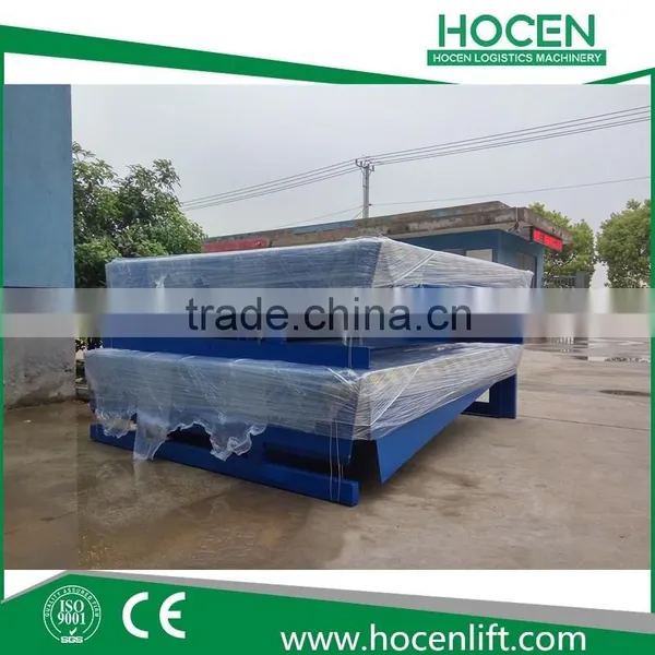 Used Dock Container Heavy Duty Goods Unloading Ramp Hydraulic Electric Warehouse Loading Ramp For Car Working Platform photo-6
