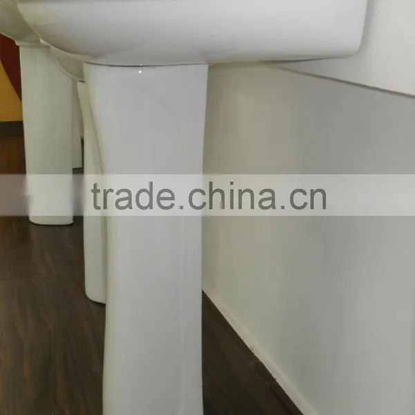 Cheap Price Ceramic Pedestal Washbasins DW203 photo-3