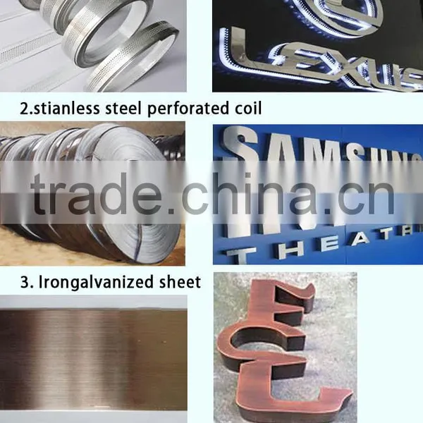 Stainless Steel Led Advertising Letter Bending Machine With Encoder photo-2