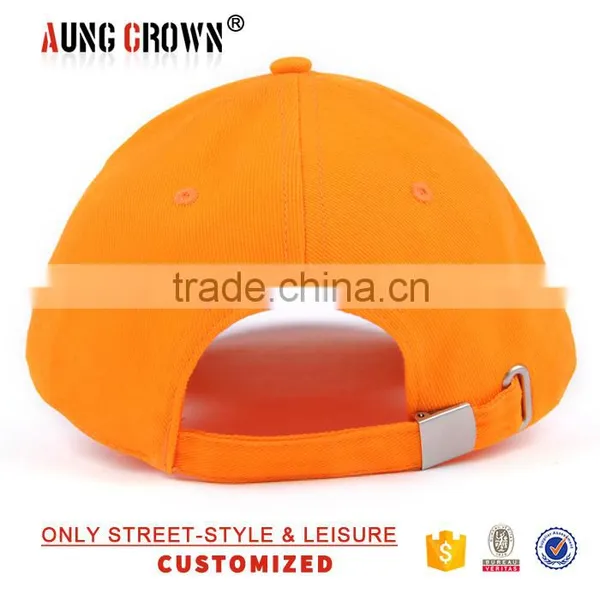 6 Panel Blank Adjustable Baseball Cap photo-5